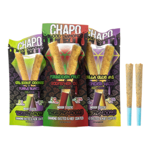 Chapo Blood Diamonds (2 × 1.5g Diamond Dusted Pre-Rolls)